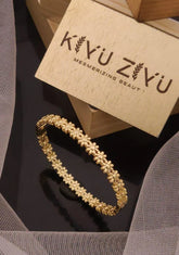 Stainless Steel Anti-Tanish Bracelet | Golden Color for Daily Wear